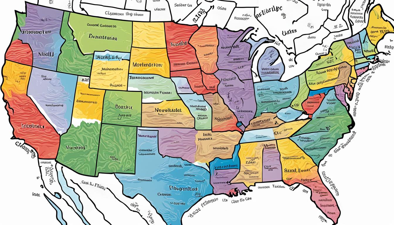US State Borders and Geography