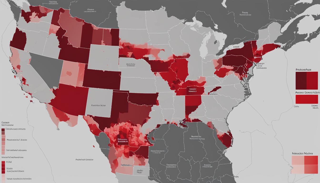 Homicide rates in Mexico