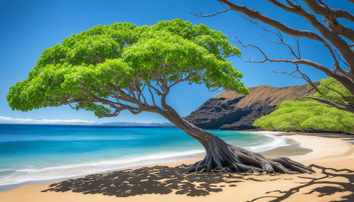 Kukui Tree in Hawaii