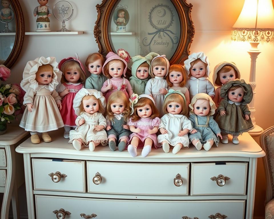 collectible Babeside dolls