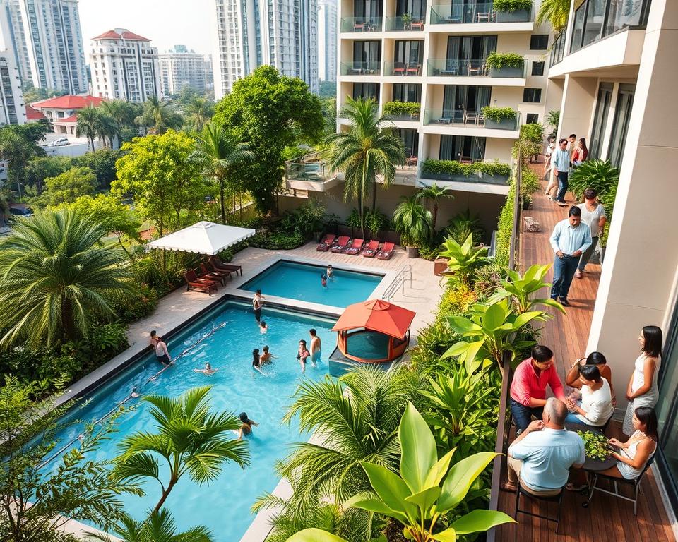 community living in Singapore condominiums