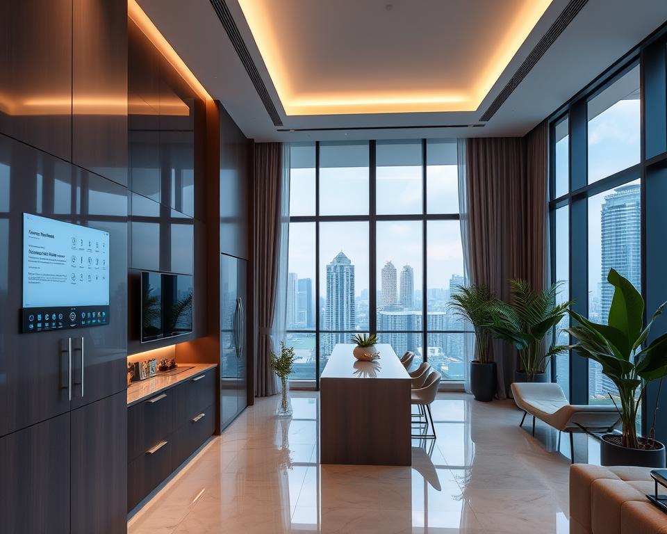 smart home technology in Singapore condominiums