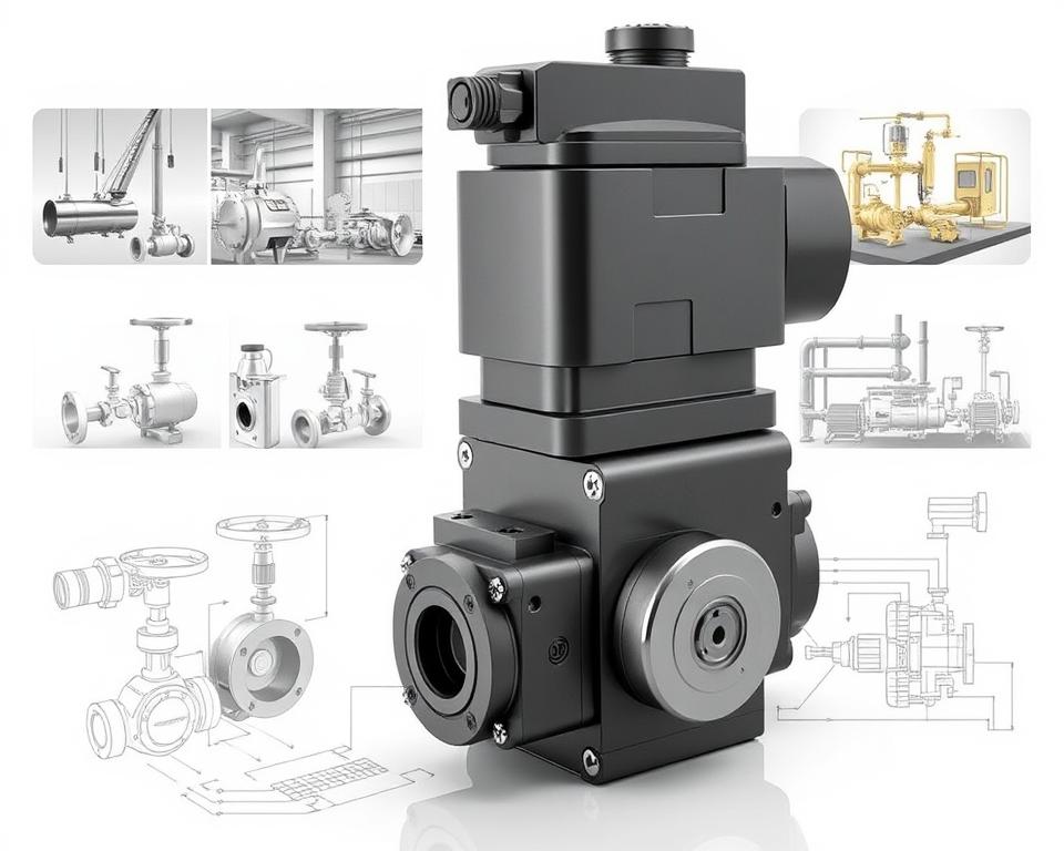 pneumatic actuator industrial applications