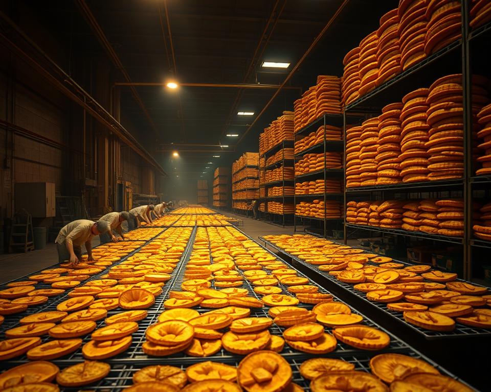 dried mango production